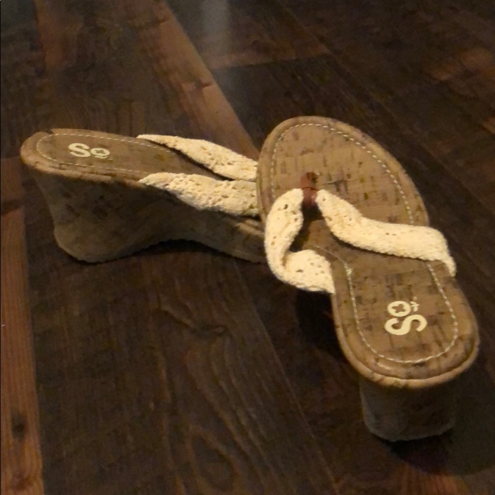 Wedge sandals